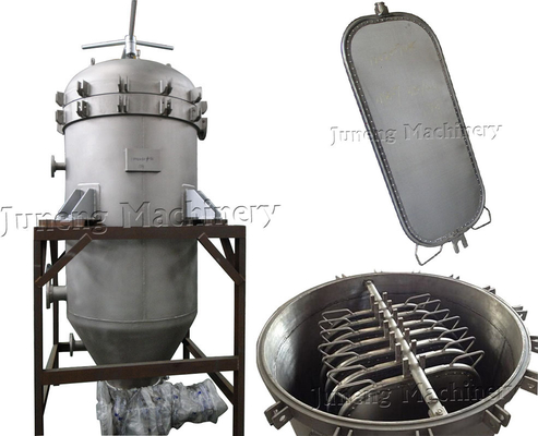 Druckfilter aus Edelstahl 304 20 m2 Filtrationsfläche 4-6 T/h